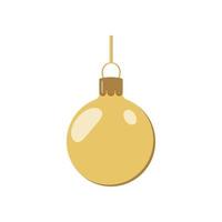 kerstmis, Super goed ontwerp voor ieder doel. vector illustratie van de viering. gouden bal