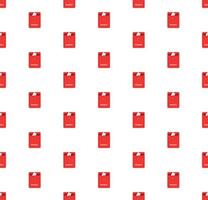 postbus icoon patroon. naadloos postbus patroon Aan wit achtergrond. vector