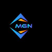 mgn abstract technologie logo ontwerp Aan zwart achtergrond. mgn creatief initialen brief logo concept. vector