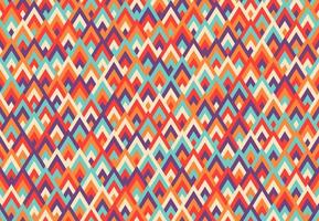 naadloos klassiek diamant kleurrijk patroon. kan worden gebruikt voor behang, afdrukken, en kleding stof. vector illustratie.