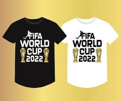 fifa wereld kop 2022 t-shirt vector