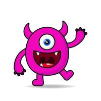 schattig monsters ontwerp mascotte kawaii vector