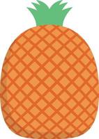 ananas vectorillustratie op een background.premium kwaliteit symbolen.vector iconen voor concept en grafisch ontwerp. vector