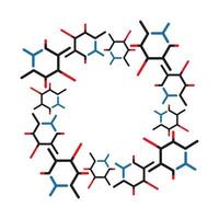 neuron cel biotech nanotechnologie molecuul logo vector icoon