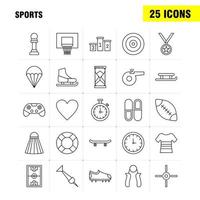 sport- lijn icoon voor web afdrukken en mobiel uxui uitrusting zo net zo Amerikaans voetbal Amerikaans voetbal schoenen schoenen sport- sport- schoenen hart pictogram pak vector