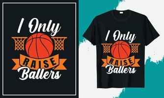 basketbal t-shirt ontwerp bundel afdrukken vector