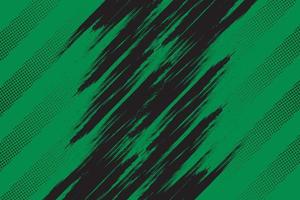 zwart en groen abstract grunge structuur met halftone achtergrond vector