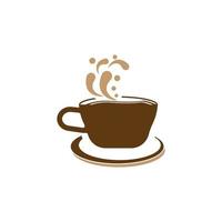 koffiekopje logo sjabloon vector