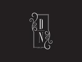 luxe dn logo icoon, creatief dn brief logo ontwerp voor bedrijf vector