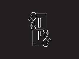 luxe dp logo icoon, creatief dp brief logo ontwerp voor bedrijf vector