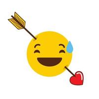 lachend emoji icoon ontwerp vector