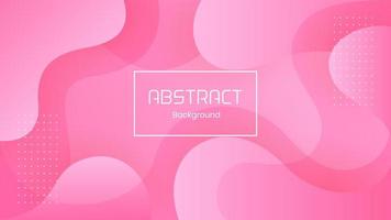 3d dynamische roze gradiënt abstracte achtergrond vector