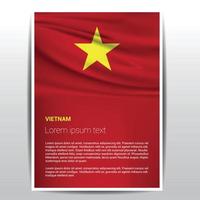 Vietnam onafhankelijkheid dag ontwerp vector