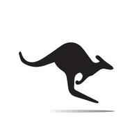 kangoeroe modern lcon voor vrij vector. vector