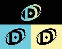 creatieve letter d logo ontwerpsjabloon vector