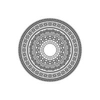 circulaire patroon in het formulier van mandala illustratie vector