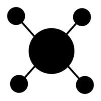 modieus ontwerp icoon van topologie vector