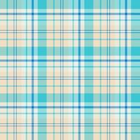 naadloos patroon in creatief blauw en licht geel kleuren voor plaid, kleding stof, textiel, kleren, tafelkleed en andere dingen. vector afbeelding.