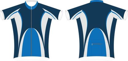 wielersport truien, kort mouw sport- mockup sjabloon, wielersport uniform rits jasje opscheppen, vol vector eps bestanden