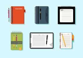 Notebooks Gratis Vector