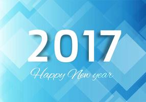 Gratis Vector New Year 2017 Achtergrond