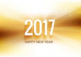 Gratis Vector New Year 2017 Achtergrond
