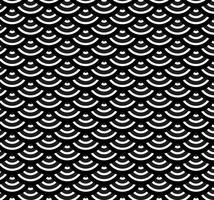 Vector Scales Seamless Pattern
