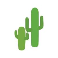 cactus icoon, isometrische 3d stijl vector