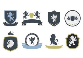 Gratis Heraldische Element Vector