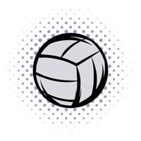 volleybal comics illustratie vector