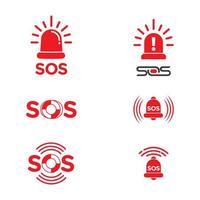 sos vector pictogram ontwerp illustratie