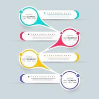 infographic presentatieontwerp vector