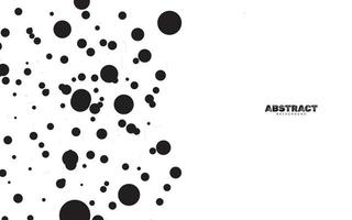 abstract dots wit achtergrond vector
