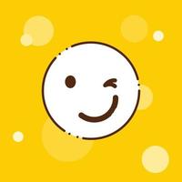 glimlach emoji icoon ontwerp vector