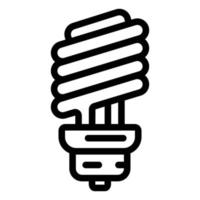 economie lamp icoon, schets stijl vector