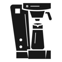 Italiaans koffie machine icoon, gemakkelijk stijl vector