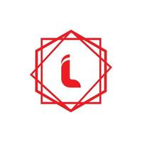 brief l logo sjabloon vector icoon ontwerp
