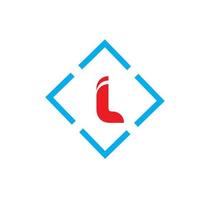 brief l logo sjabloon vector icoon ontwerp