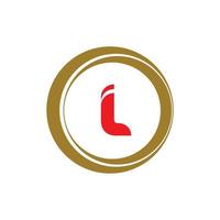 brief l logo sjabloon vector icoon ontwerp