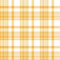 naadloos patroon in geweldig warm geel en wit kleuren voor plaid, kleding stof, textiel, kleren, tafelkleed en andere dingen. vector afbeelding.