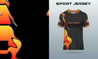 t-shirt sport- abstrac structuur voetbal ontwerp voor racing voetbal gaming motorcross gaming wielersport vector