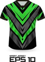 racing Jersey overhemd ontwerp concept voor sport- team uniform vector