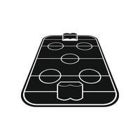 ijs hockey baan icoon vector