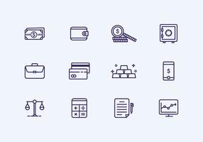 Outline Finance Icon vector