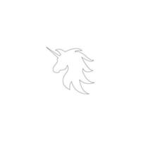 eenhoorn icoon illustratie vector