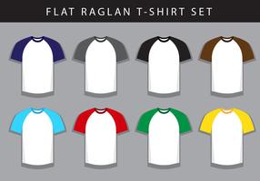 Raglan T-shirt vector