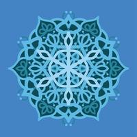 laser besnoeiing 3d mandala patroon. 3d Islamitisch mandala vector