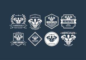Hercules Fitness Logo Gratis Vector