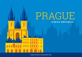 Gratis Praag Template Vector