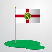 alderney vlag pool vector